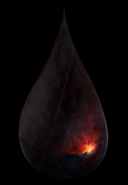 Sette Metalli - olio su pioppo- di Patrizia Giovanna Curcetti